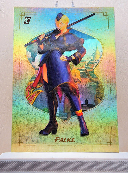 Street Fighter! 1x Falke - Rainbow Holofoil (#43 - 2023 Cardsmiths Street Fighter Series One)