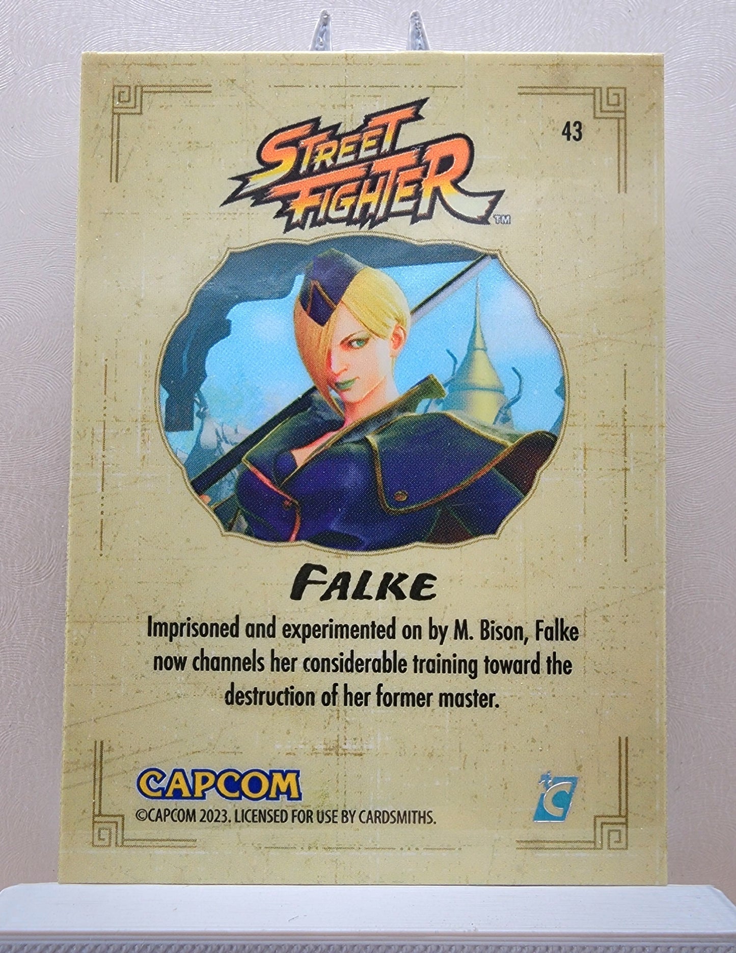 Street Fighter! 1x Falke - Hyperwave Holofoil (#43 - 2023 Cardsmiths Street Fighter Series One)