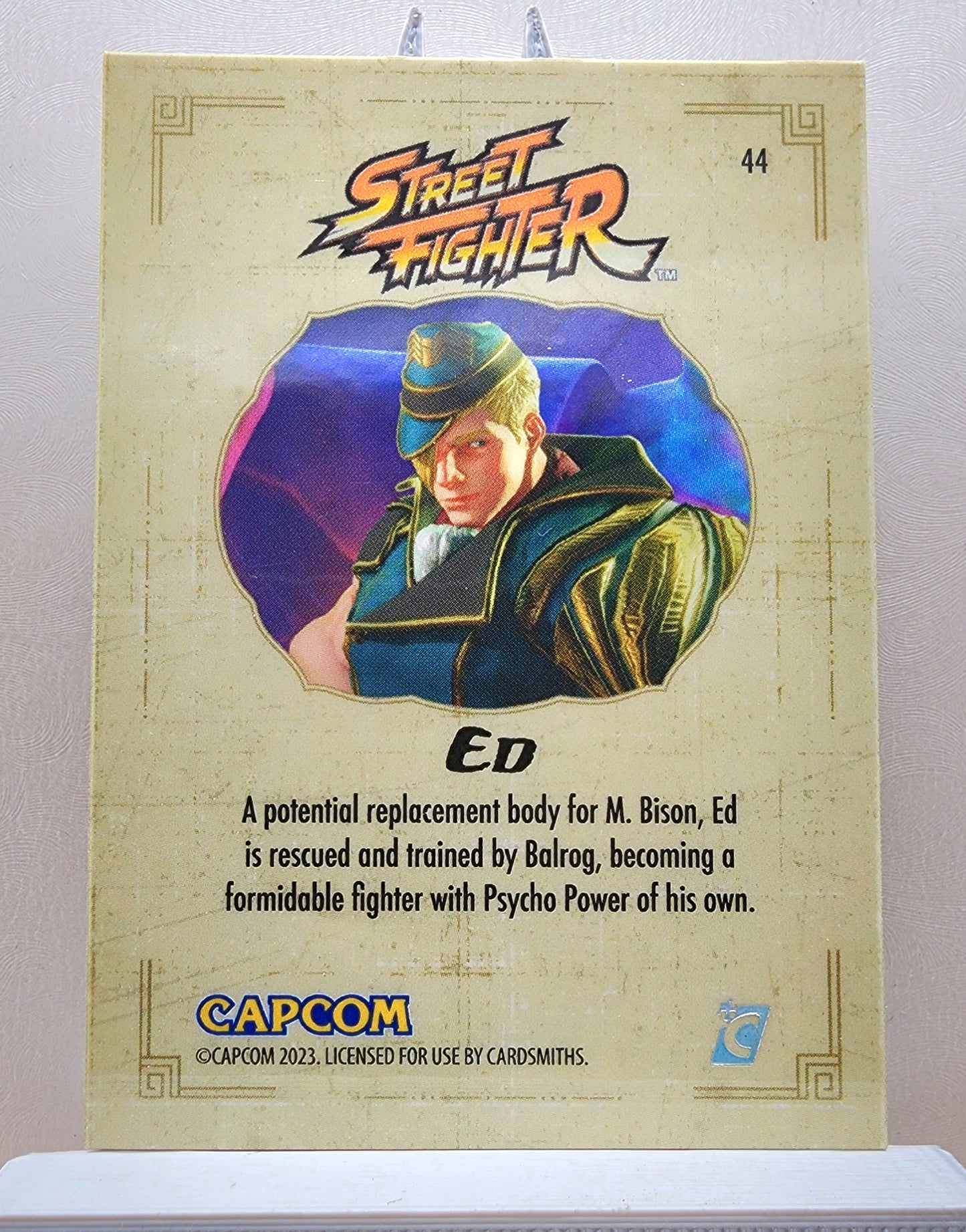 Street Fighter! 1x Ed - Hyperwave Holofoil (#44 - 2023 Cardsmiths Street Fighter Series One)