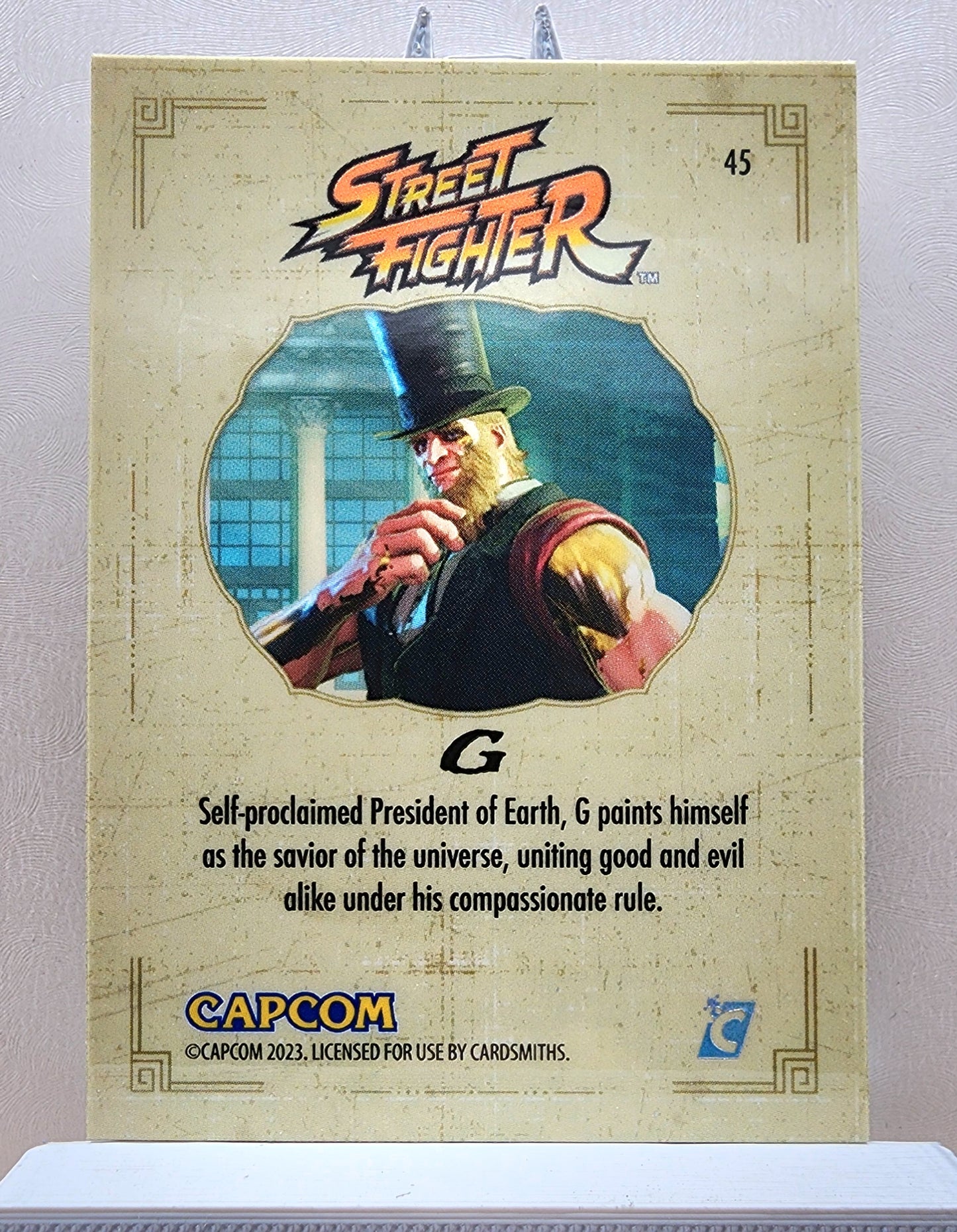 Street Fighter! 1x G - Hyperwave Holofoil (#45 - 2023 Cardsmiths Street Fighter Series One)