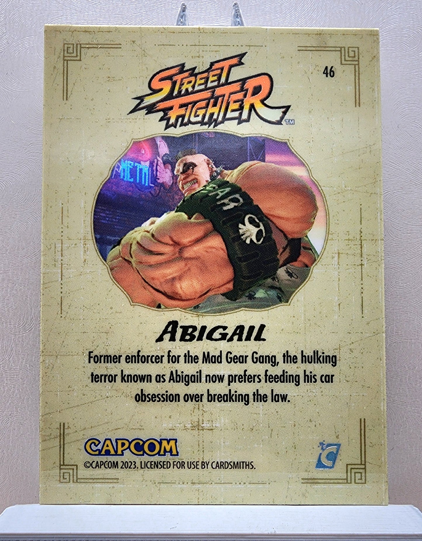 Street Fighter! 1x Abigail - Hyperwave Holofoil (#46 - 2023 Cardsmiths Street Fighter Series One)