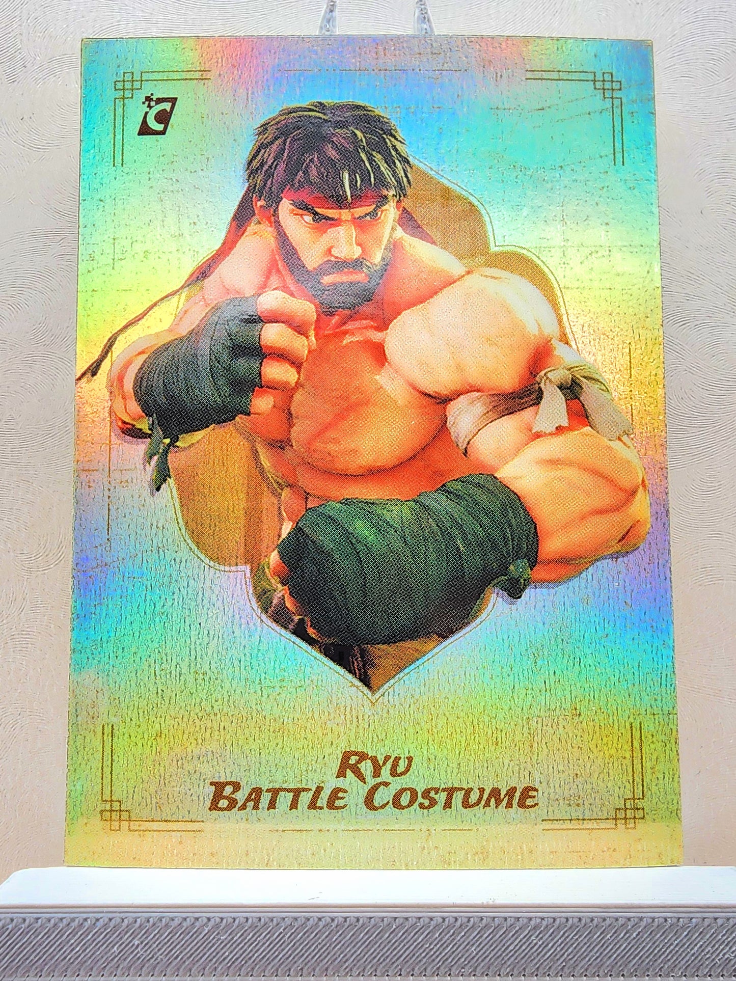 Street Fighter! 1x Ryu Battle Costume - Rainbow Holofoil (#47 - 2023 Cardsmiths Street Fighter Series One)