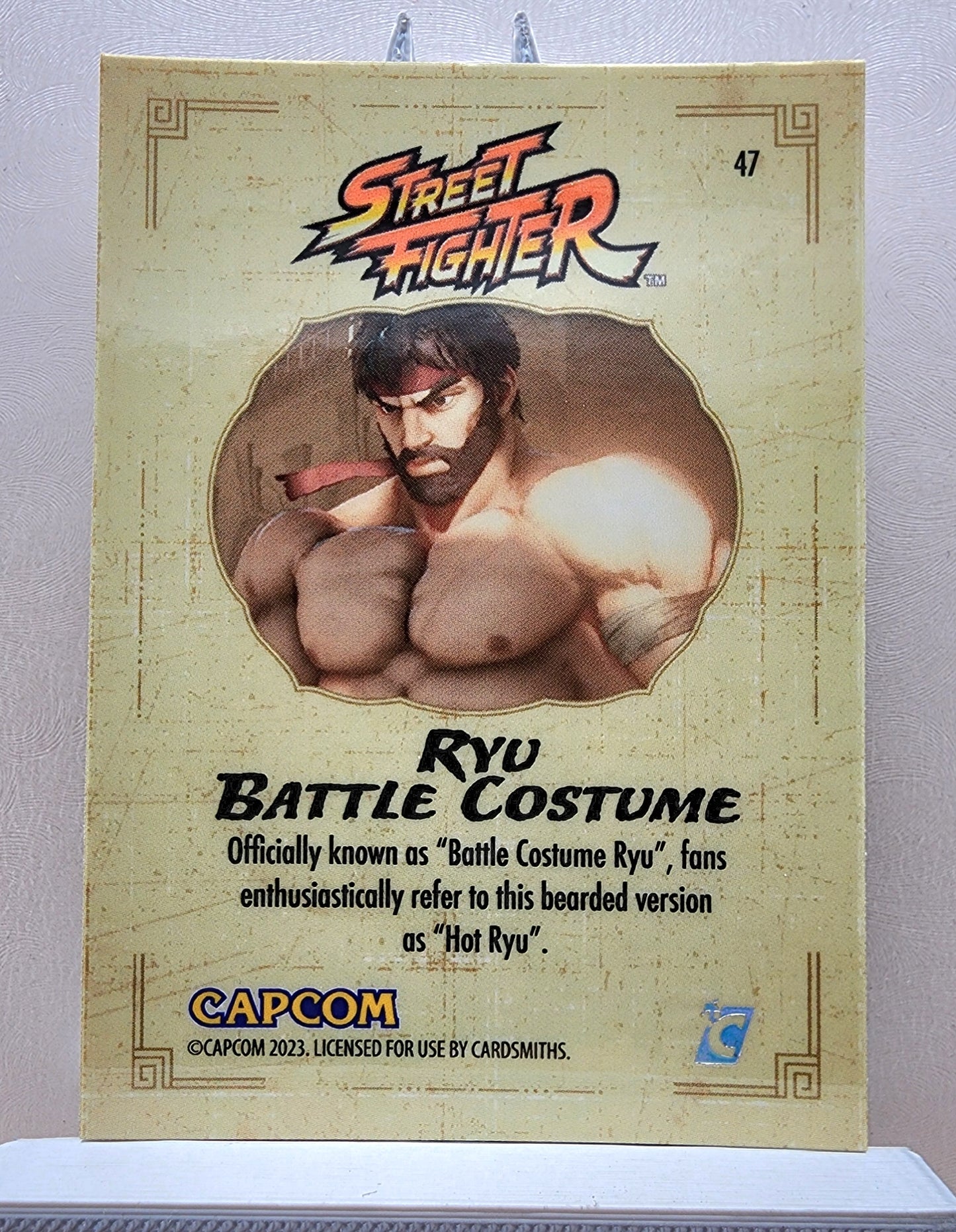 Street Fighter! 1x Ryu Battle Costume - Rainbow Holofoil (#47 - 2023 Cardsmiths Street Fighter Series One)