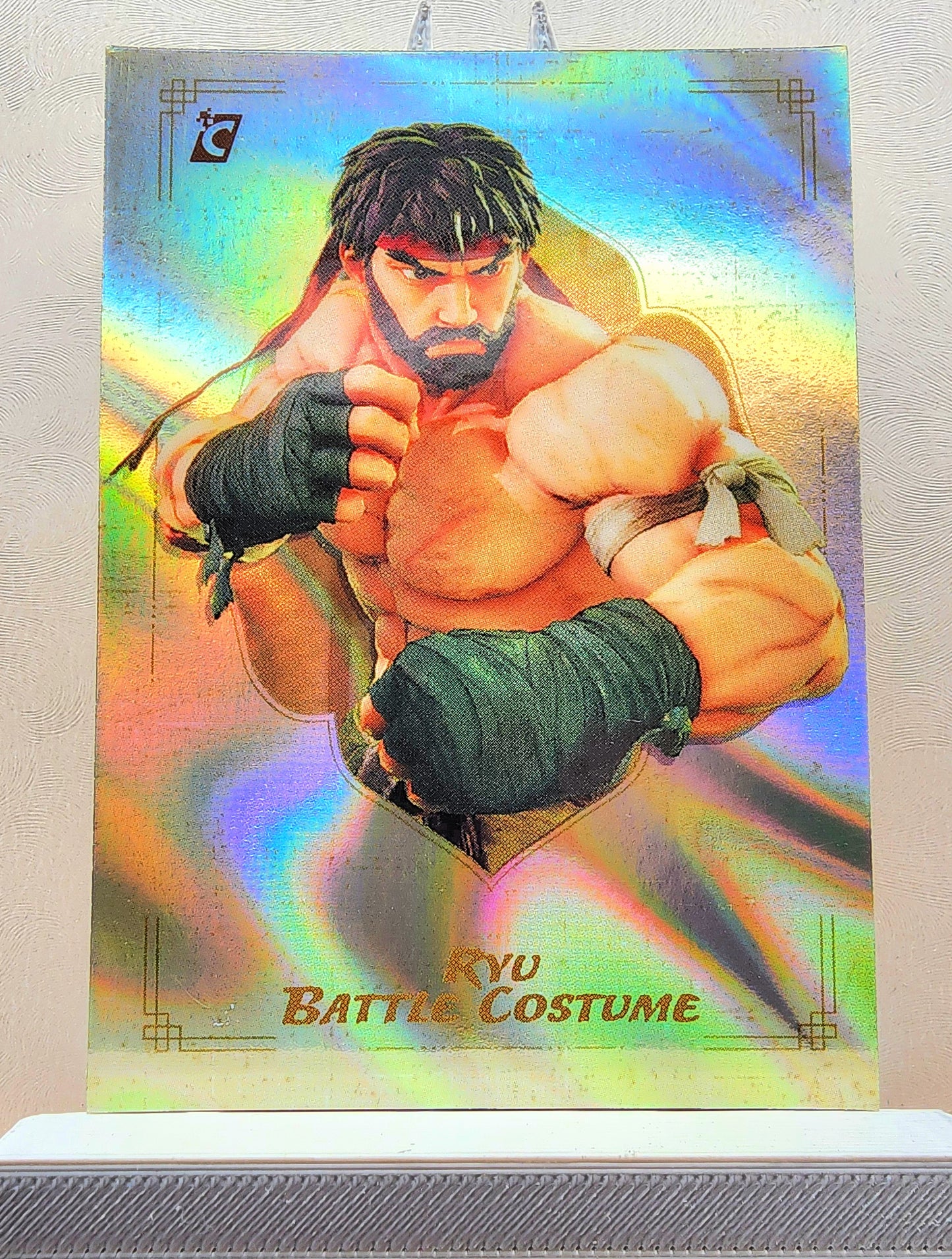 Street Fighter! 1x Ryu Battle Costume - Hyperwave Holofoil (#47 - 2023 Cardsmiths Street Fighter Series One)