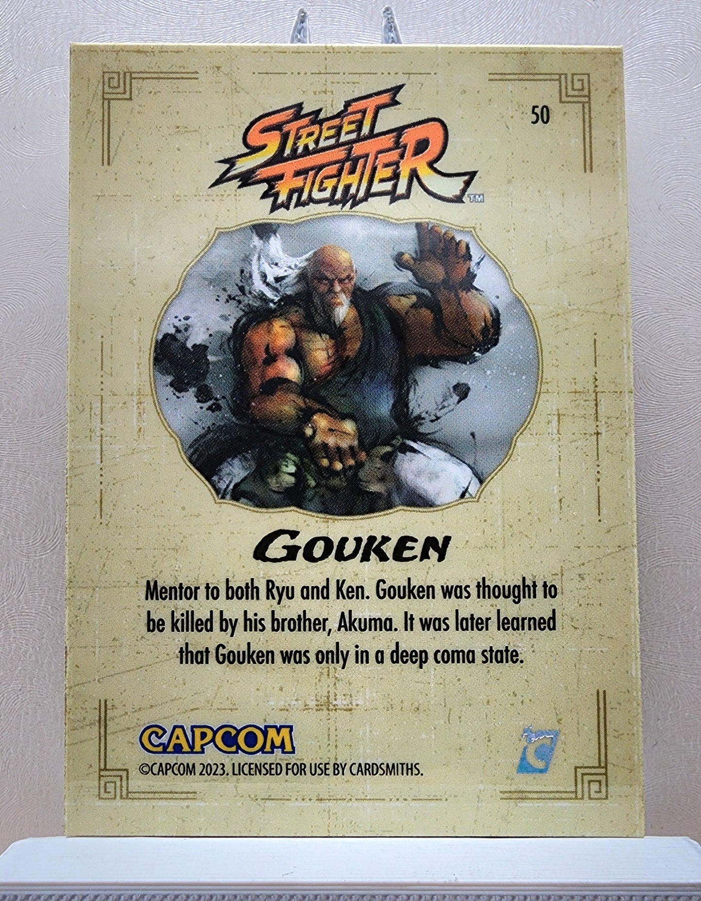 Street Fighter! 1x Gouken - Hyperwave Holofoil (#50 - 2023 Cardsmiths Street Fighter Series One)