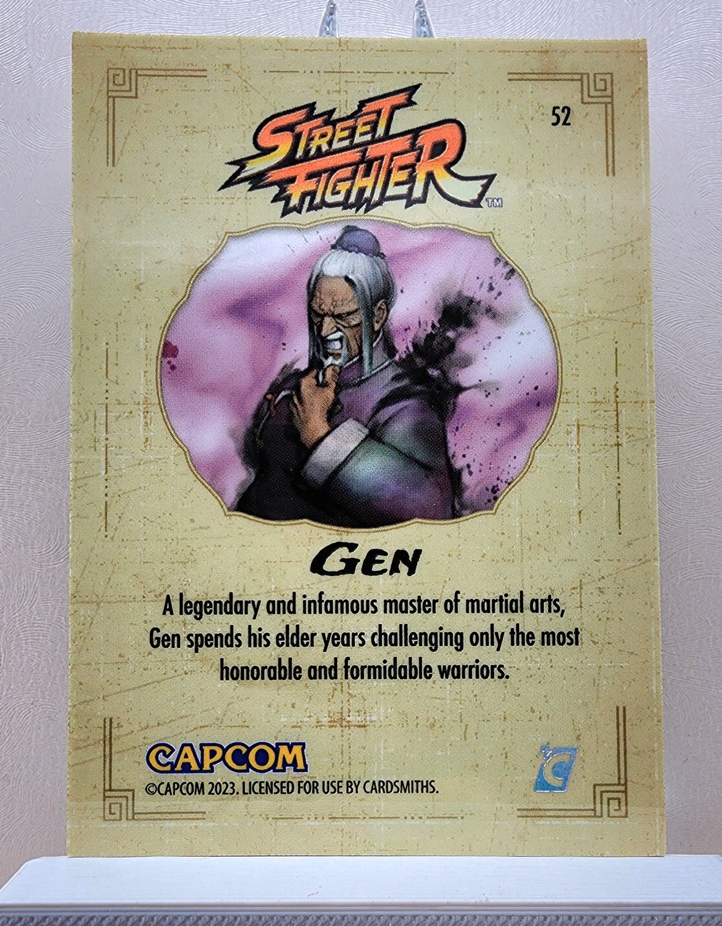 Street Fighter! 1x Gen - Rainbow Holofoil (#52 - 2023 Cardsmiths Street Fighter Series One)