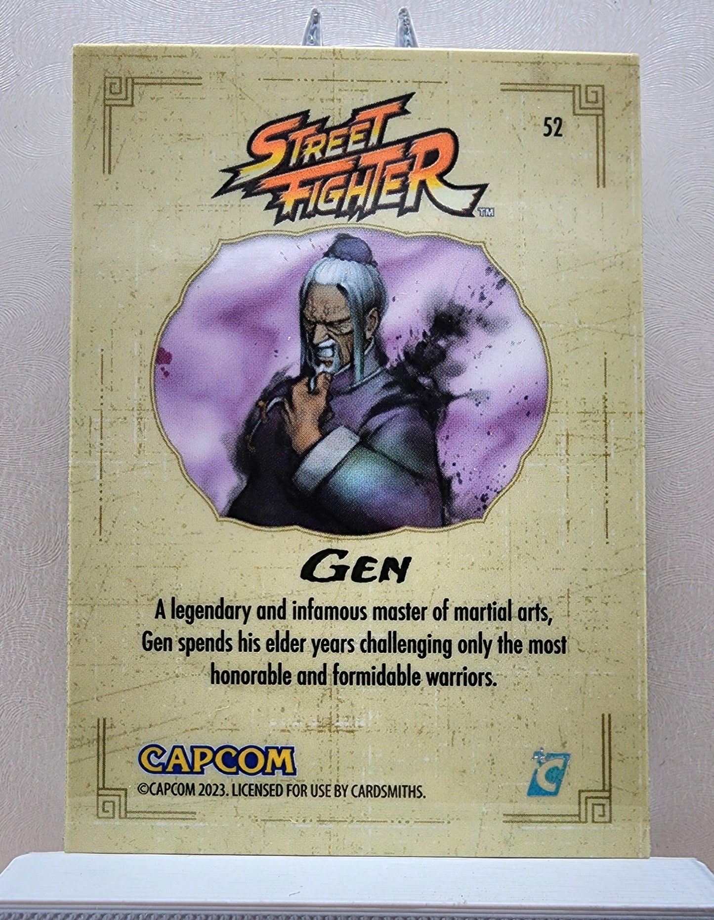 Street Fighter! 1x Gen - Hyperwave Holofoil (#52 - 2023 Cardsmiths Street Fighter Series One)