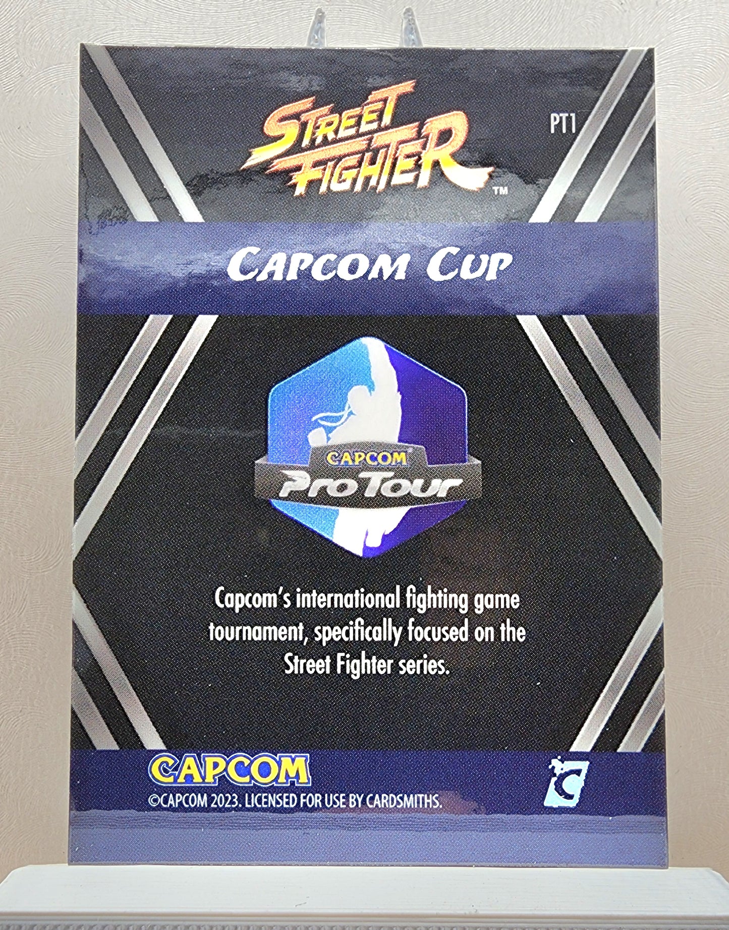 Street Fighter! 1x Capcom Protour - Holofoil Insert (#PT1 - 2023 Cardsmiths Street Fighter Series One)