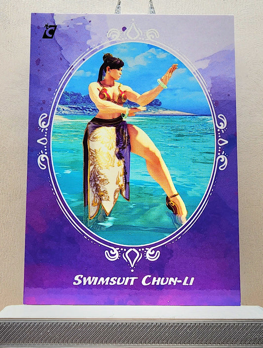 Street Fighter! 1x Swimsuit Chun Li - Insert (#SW2 - 2023 Cardsmiths Street Fighter Series One)