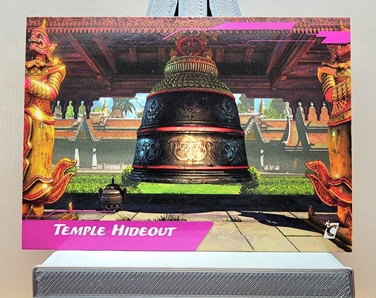 Street Fighter! 1x Temple Hideout - Insert (#ST1 - 2023 Cardsmiths Street Fighter Series One)