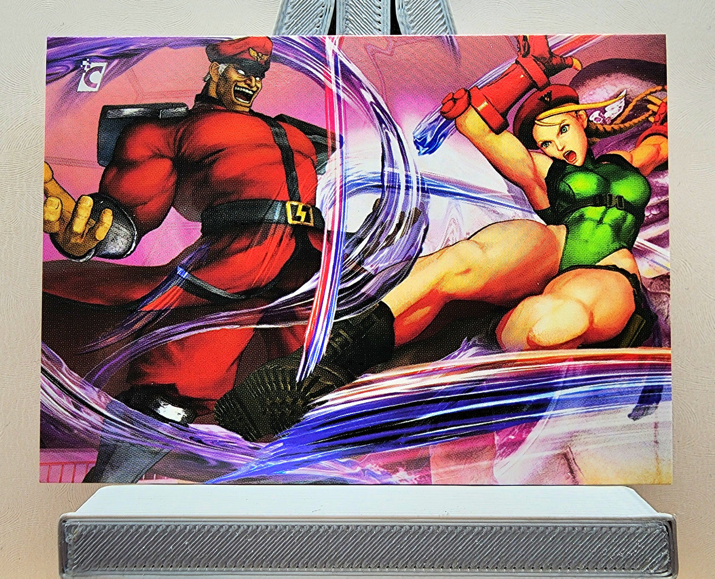 Street Fighter! 1x Cammy VS Bison - Insert (#VS1 - 2023 Cardsmiths Street Fighter Series One)