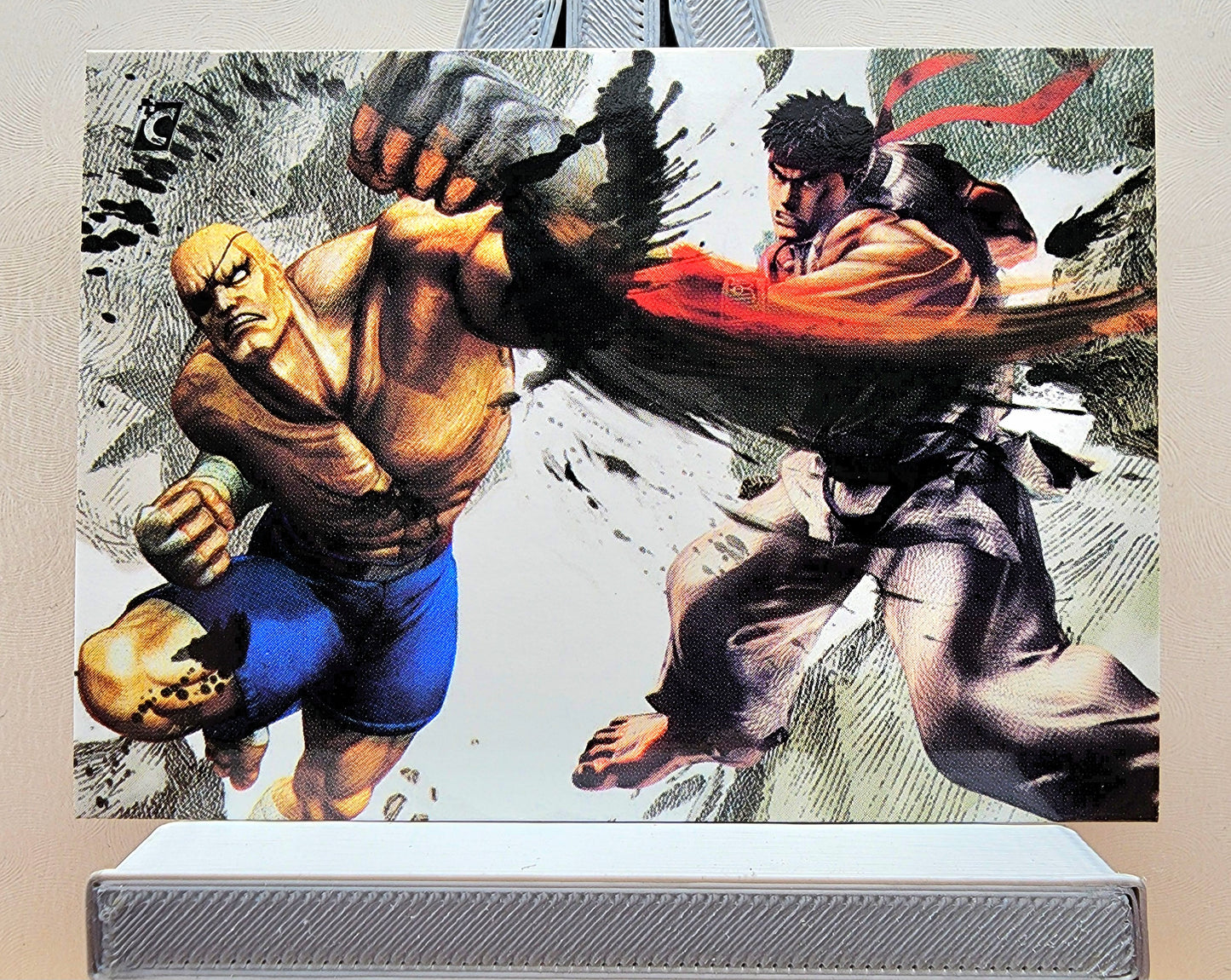 Street Fighter! 1x Ryu VS Sagat - Insert (#VS2 - 2023 Cardsmiths Street Fighter Series One)