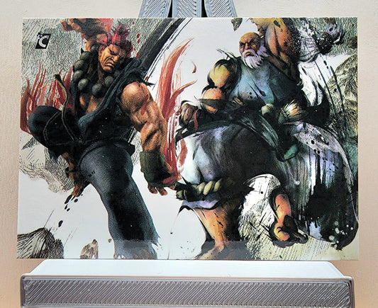 Street Fighter! 1x Akuma VS Gouken - Insert (#VS4 - 2023 Cardsmiths Street Fighter Series One)