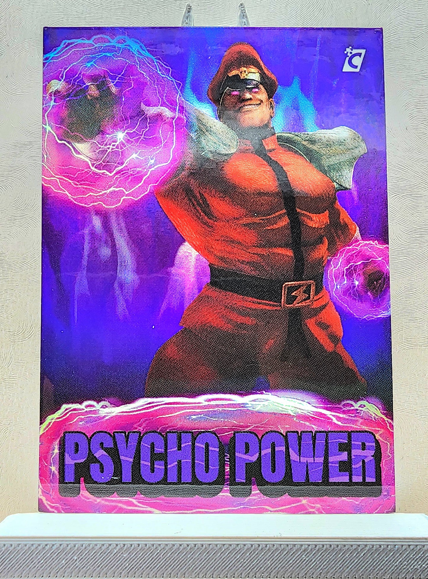 Street Fighter! 1x Psycho Power - Holofoil Insert (#PM4 - 2023 Cardsmiths Street Fighter Series One)