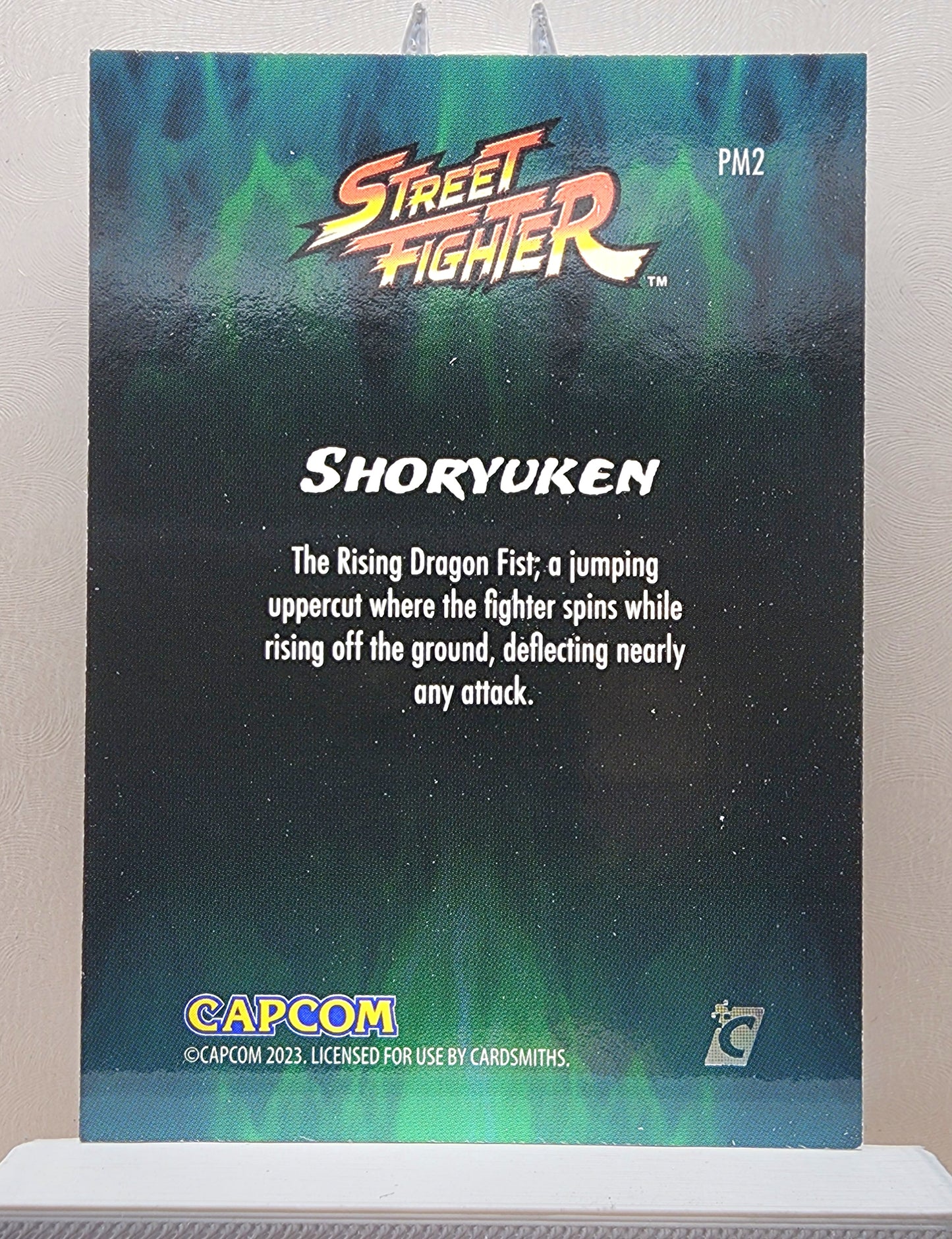 Street Fighter! 1x Shoryuken - Insert (#PM2 - 2023 Cardsmiths Street Fighter Series One)