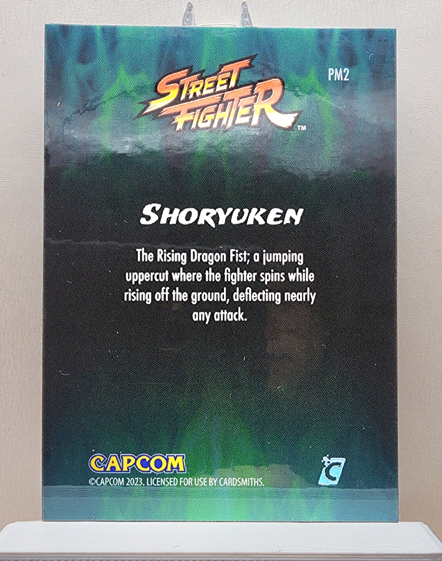 Street Fighter! 1x Shoryuken - Holofoil Insert (#PM2 - 2023 Cardsmiths Street Fighter Series One)