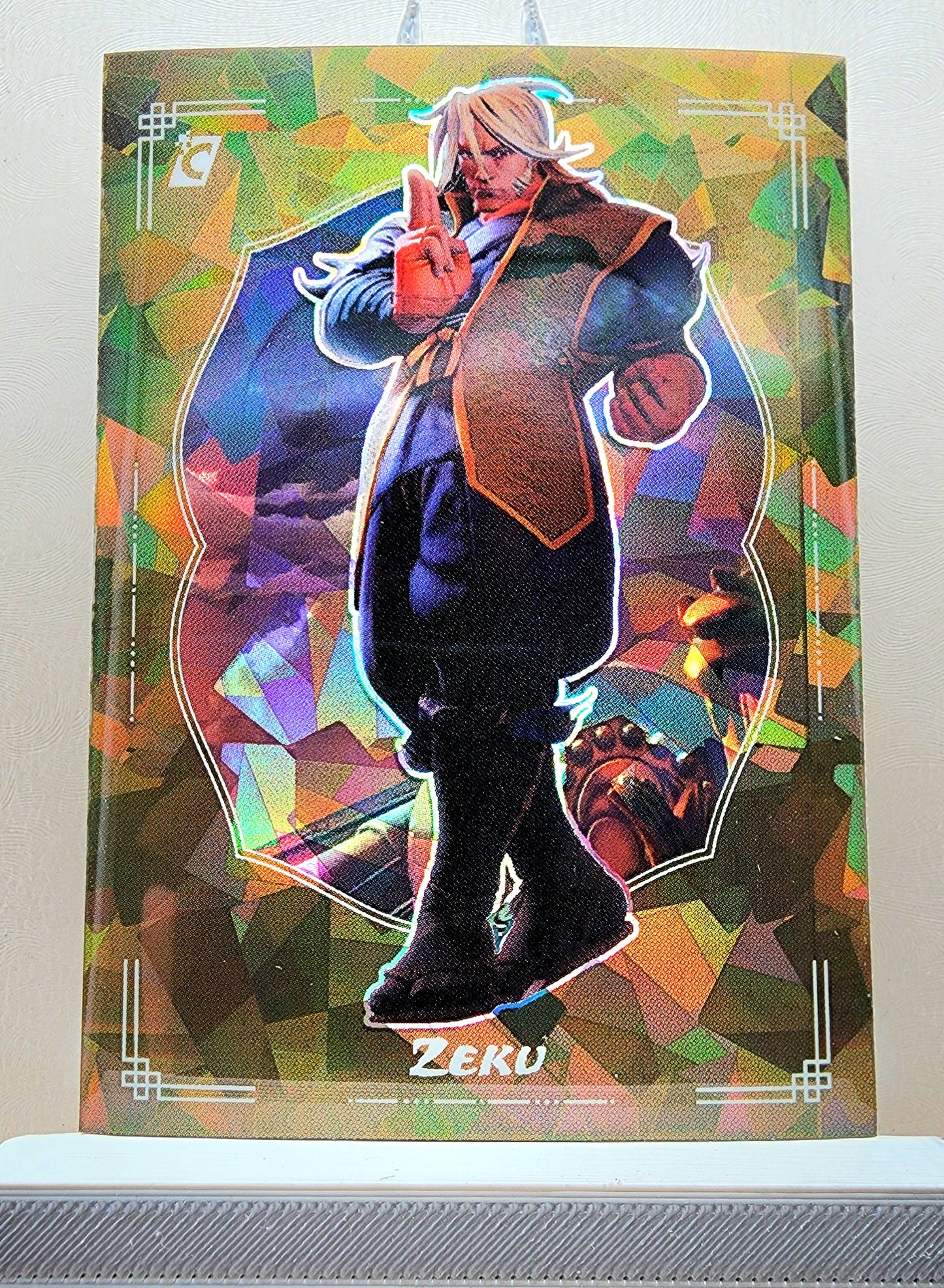 Street Fighter! 1x Zeku 07/10 - Gold Refractor (#38 - 2023 Cardsmiths Street Fighter Series One)