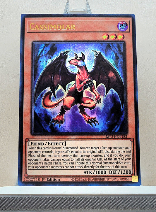 Yugioh! 1x Cassimolar (MP24 - Ultra Rare) 1st Edition