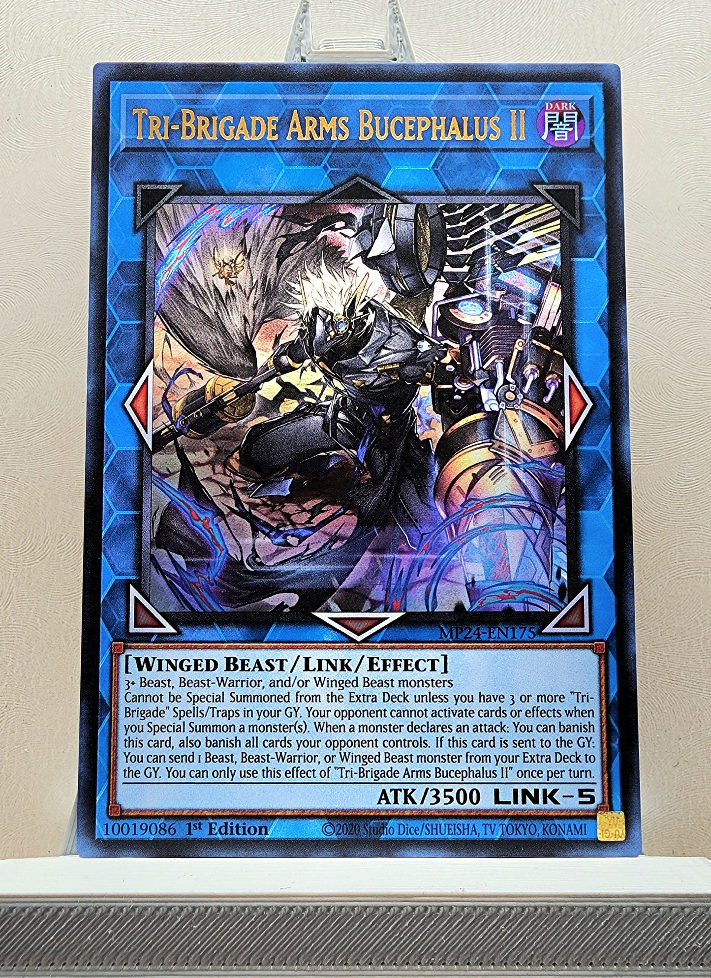 Yugioh! 1x Tri-Brigade Arms Bucephalus II (MP24 - Ultra Rare) 1st Edition