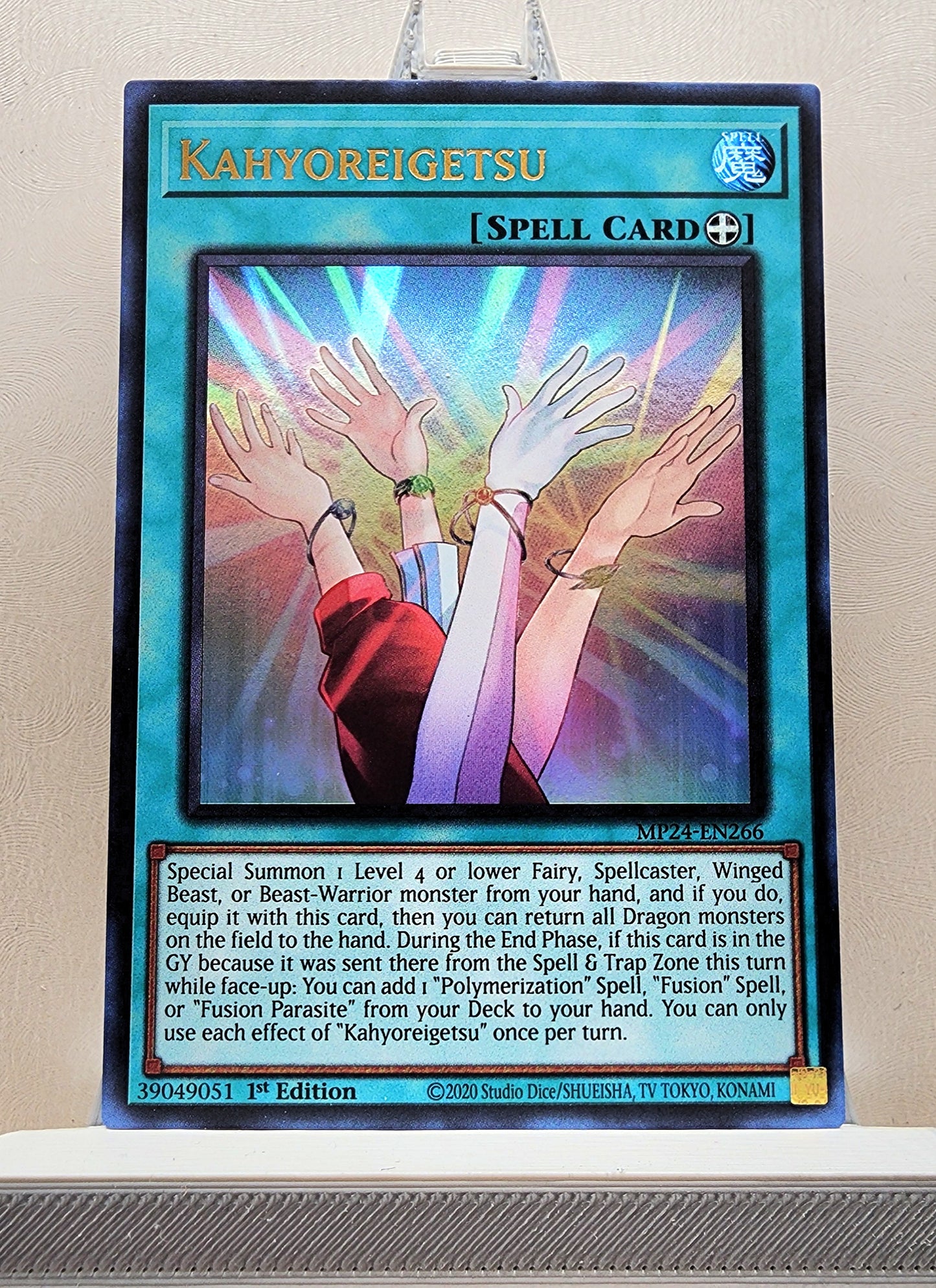 Yugioh! 1x Kahyoreigetsu (MP24 - Ultra Rare) 1st Edition