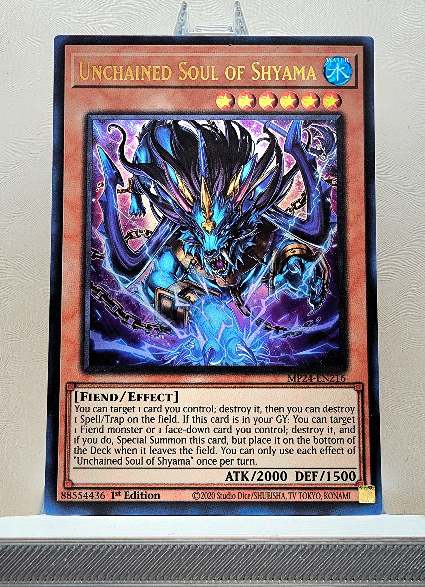 Yugioh! 1x Unchained Soul of Shyama (MP24 - Ultra Rare) 1st Edition