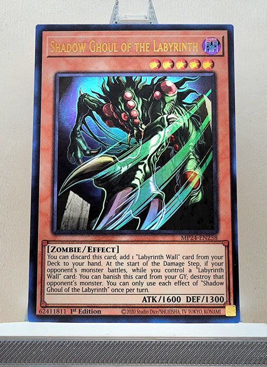 Yugioh! 1x Shadow Ghoul of the Labyrinth (MP24 - Ultra Rare) 1st Edition