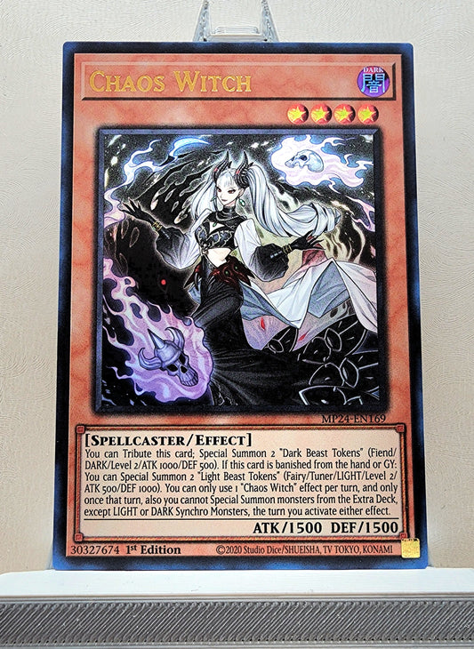 Yugioh! 1x Chaos Witch (MP24 - Ultra Rare) 1st Edition