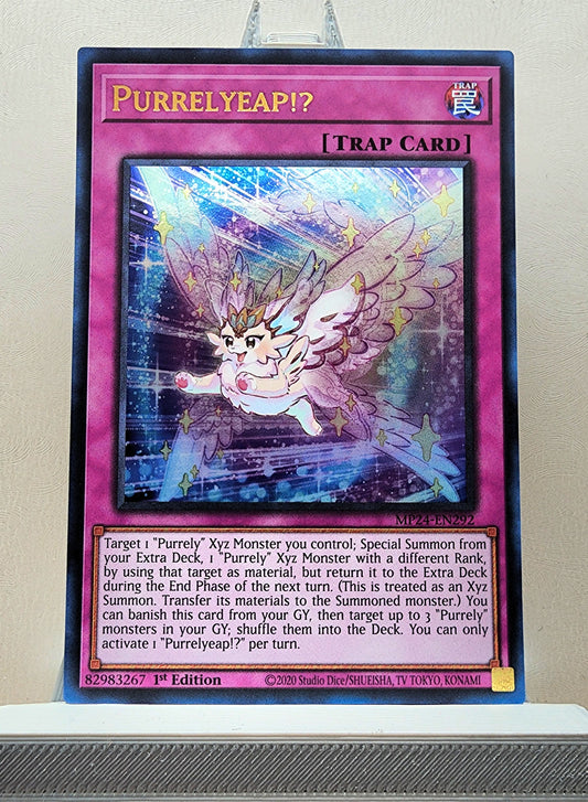 Yugioh! 1x Purrelyeap!? (MP24 - Ultra Rare) 1st Edition