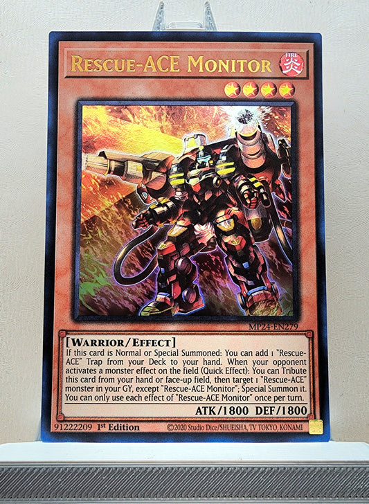 Yugioh! 1x Rescue-ACE Monitor (MP24 - Ultra Rare) 1st Edition