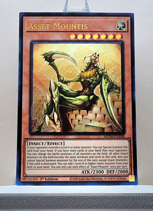 Yugioh! 1x Asset Mountis (MP24 - Ultra Rare) 1st Edition