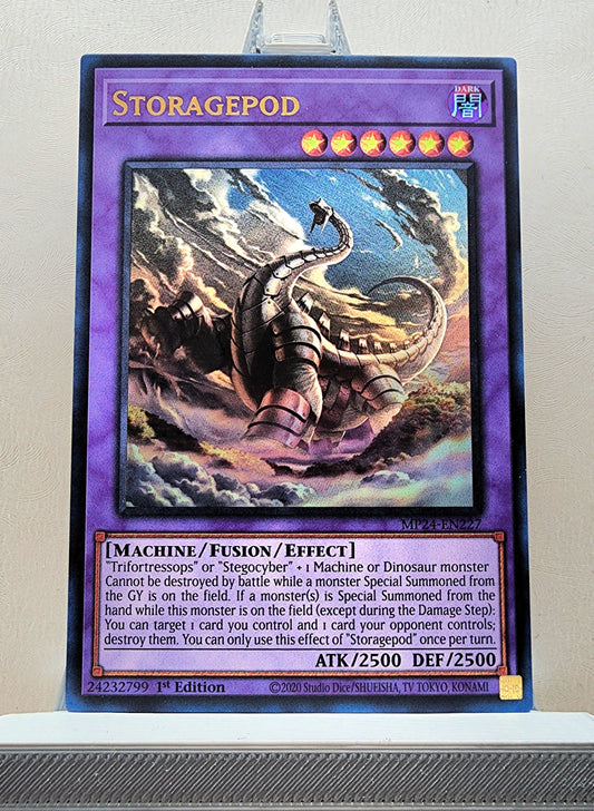 Yugioh! 1x Storagepod (MP24 - Ultra Rare) 1st Edition