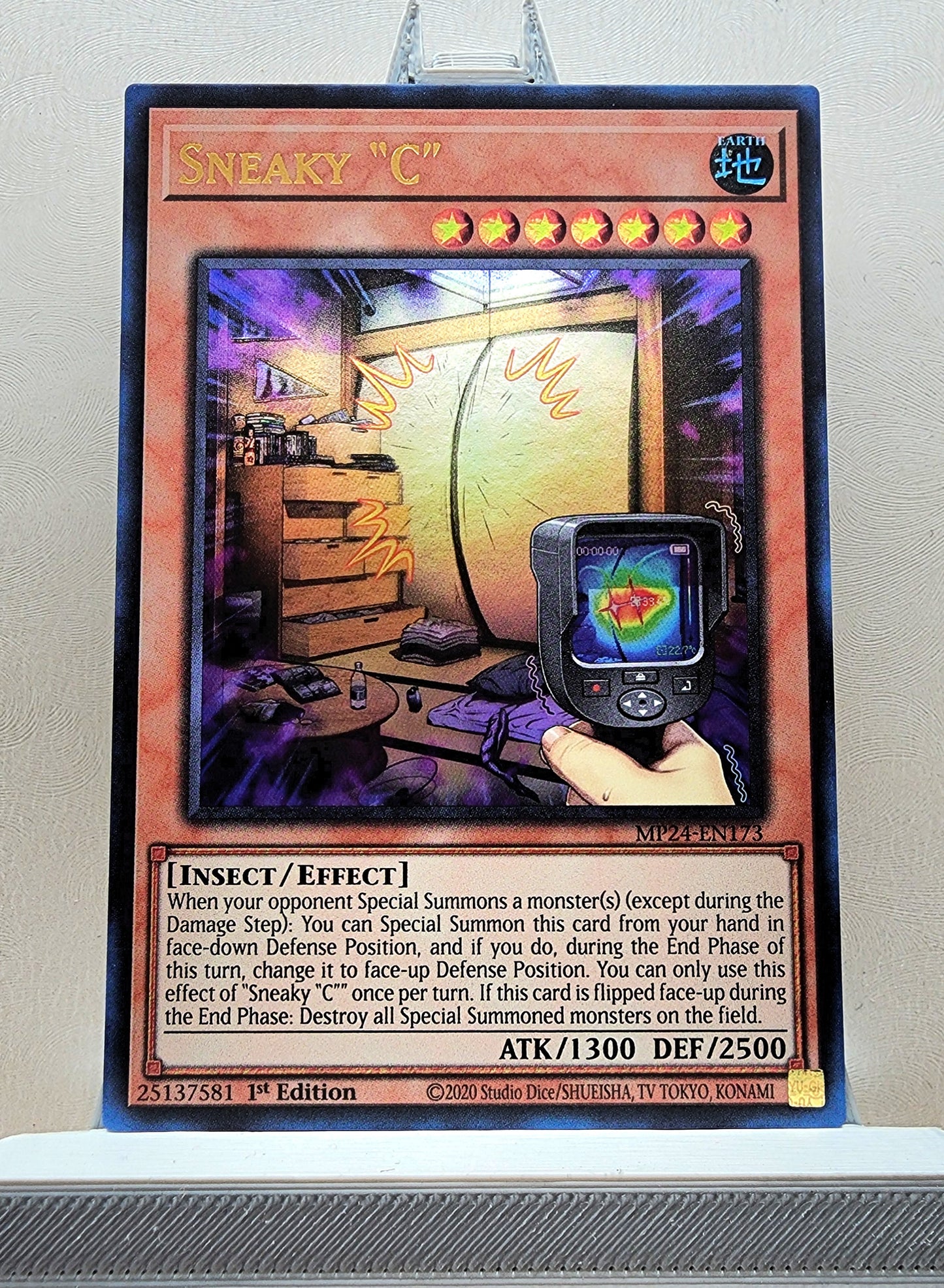 Yugioh! 1x Sneaky "C" (MP24 - Ultra Rare) 1st Edition