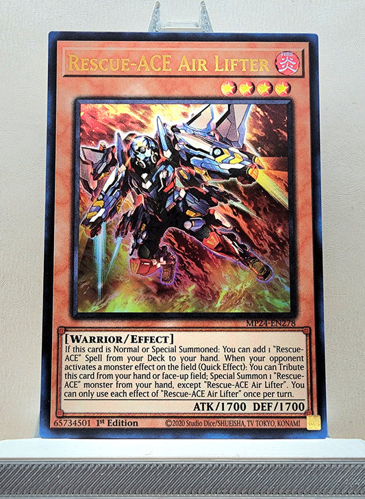 Yugioh! 1x Rescue-ACE Air Lifter (MP24 - Ultra Rare) 1st Edition