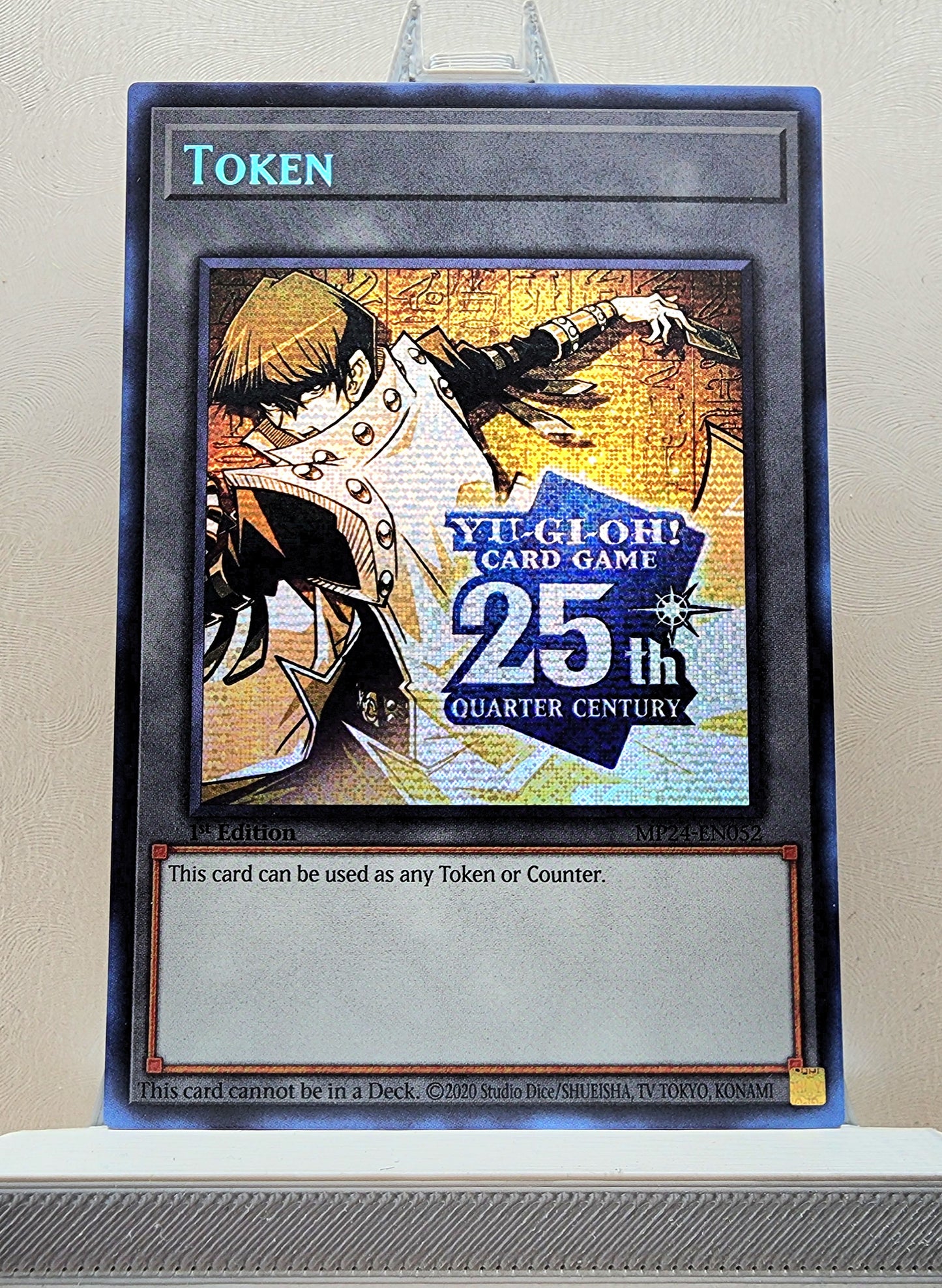 Yugioh! 1x Kaiba Token (MP24 - Prismatic Secret Rare) 1st Edition