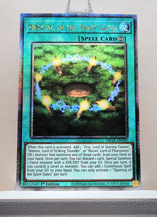 Yugioh! 1x Opening of the Spirit Gates (MP24 - Quarter Century Secret Rare) 1st Edition