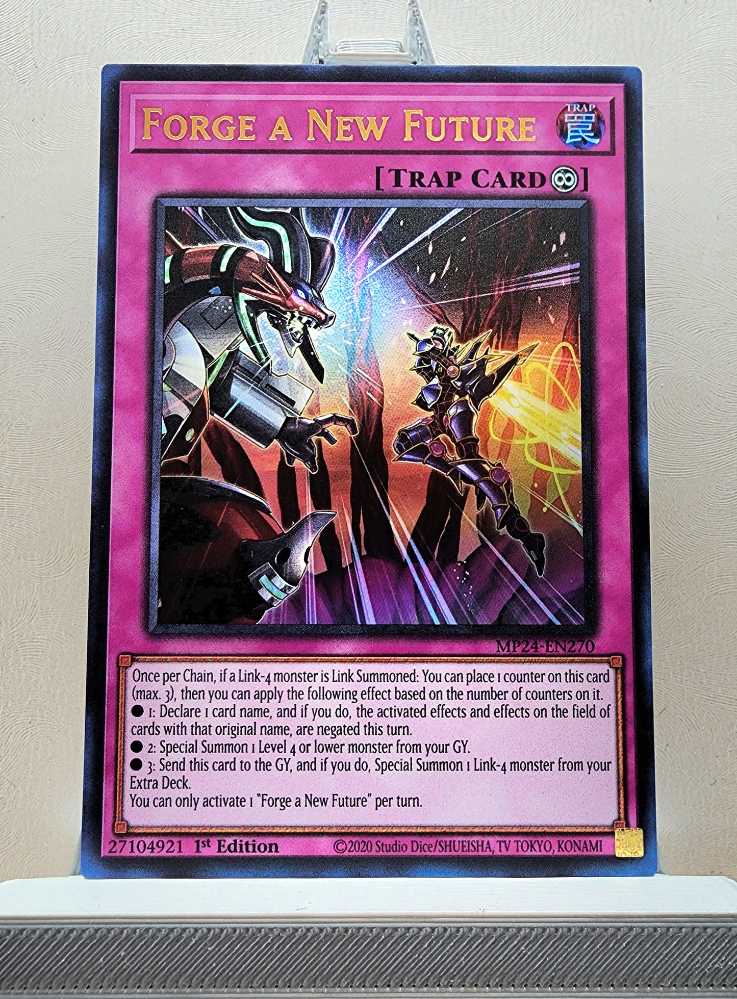 Yugioh! 1x Forge a New Future (MP24 - Ultra Rare) 1st Edition