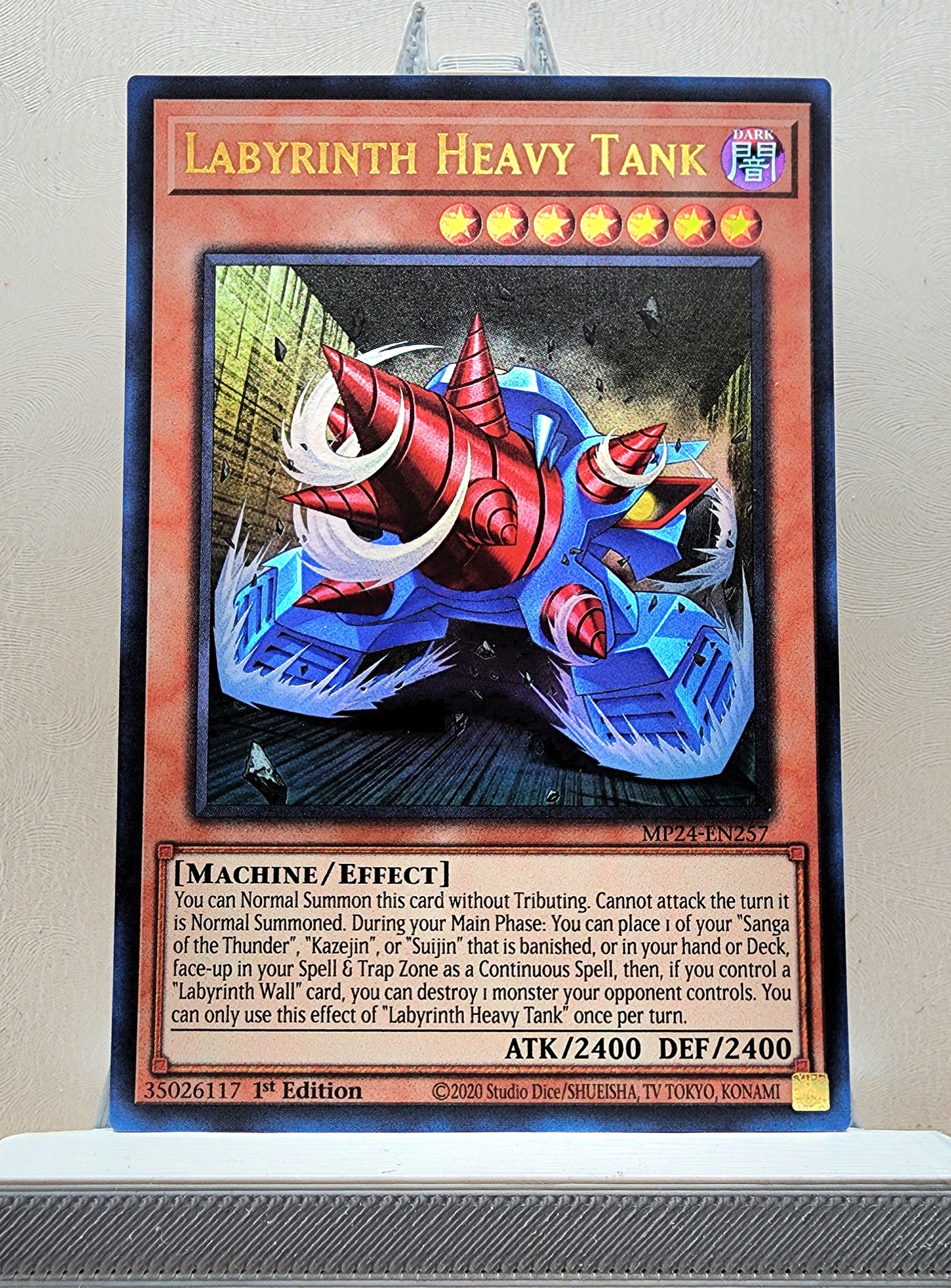 Yugioh! 1x Labyrinth Heavy Tank (MP24 - Ultra Rare) 1st Edition