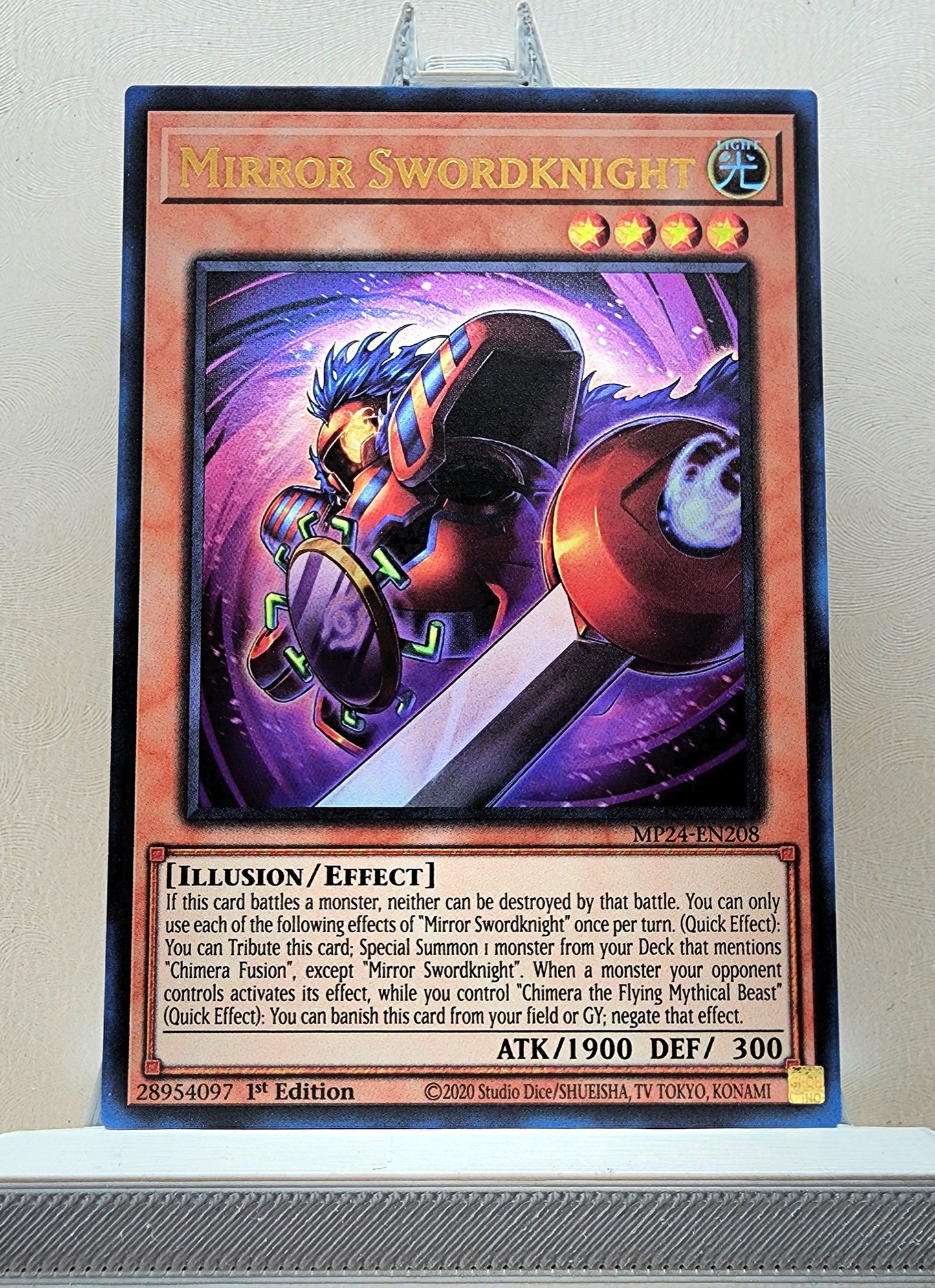 Yugioh! 1x Mirror Swordknight (MP24 - Ultra Rare) 1st Edition