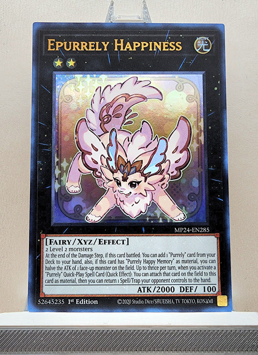 Yugioh! 1x Epurrely Happiness (MP24 - Ultra Rare) 1st Edition