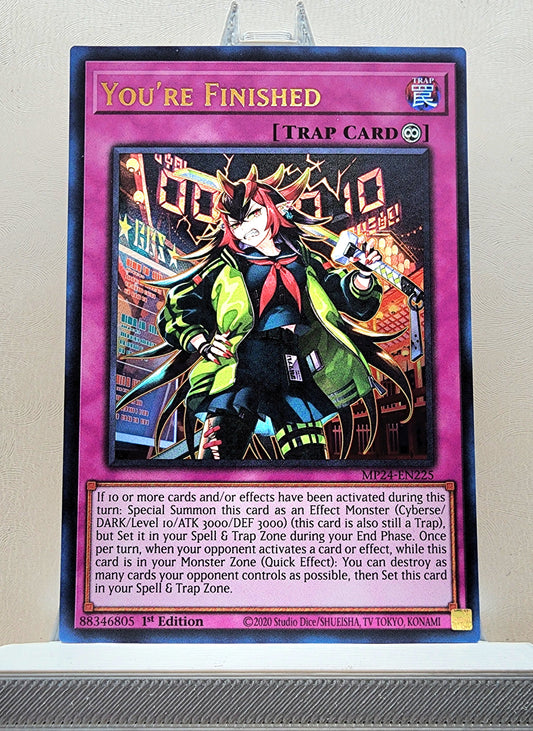 Yugioh! 1x You're Finished (MP24 - Ultra Rare) 1st Edition