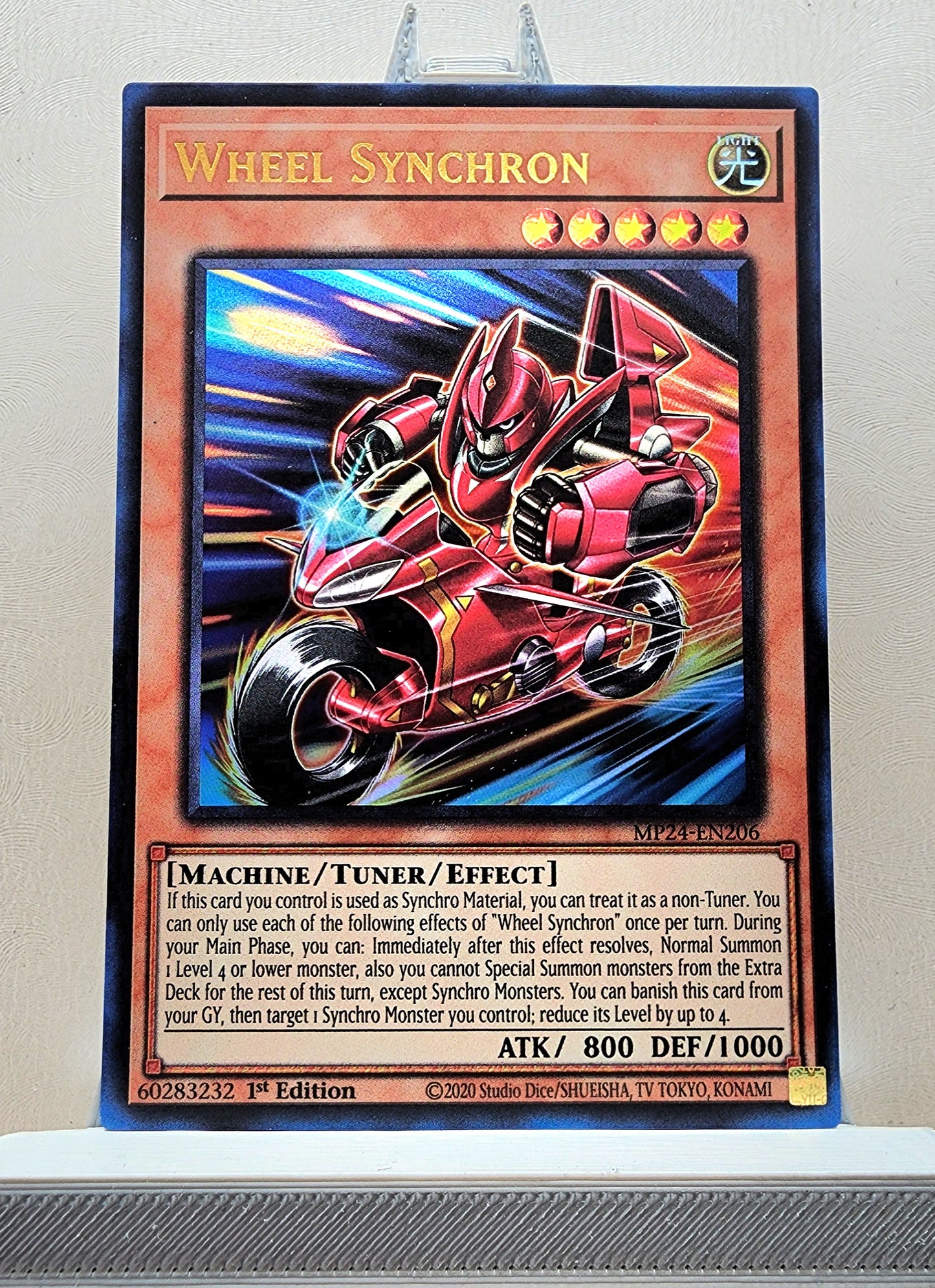 Yugioh! 1x Wheel Synchron (MP24 - Ultra Rare) 1st Edition