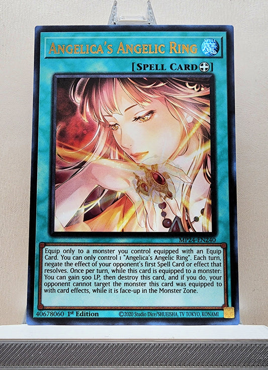 Yugioh! 1x Angelica's Angelic Ring (MP24 - Ultra Rare) 1st Edition