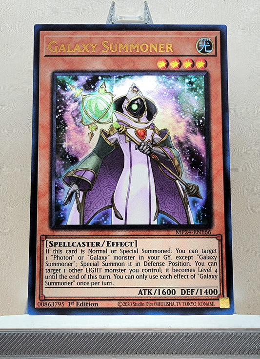 Yugioh! 1x Galaxy Summoner (MP24 - Ultra Rare) 1st Edition