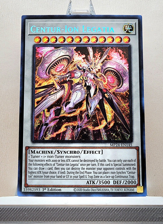 Yugioh! 1x Centur-Ion Legatia (MP24 - Prismatic Secret Rare) 1st Edition