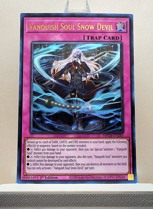 Yugioh! 1x Vanquish Soul Snow Devil (MP24 - Ultra Rare) 1st Edition