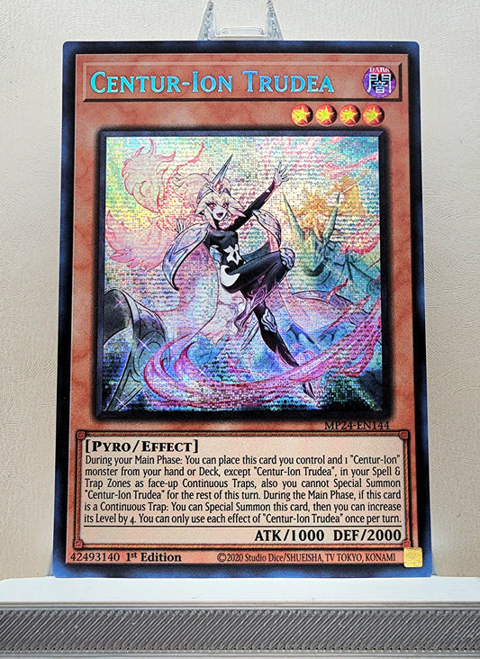 Yugioh! 1x Centur-Ion Trudea (MP24 - Prismatic Secret Rare) 1st Edition