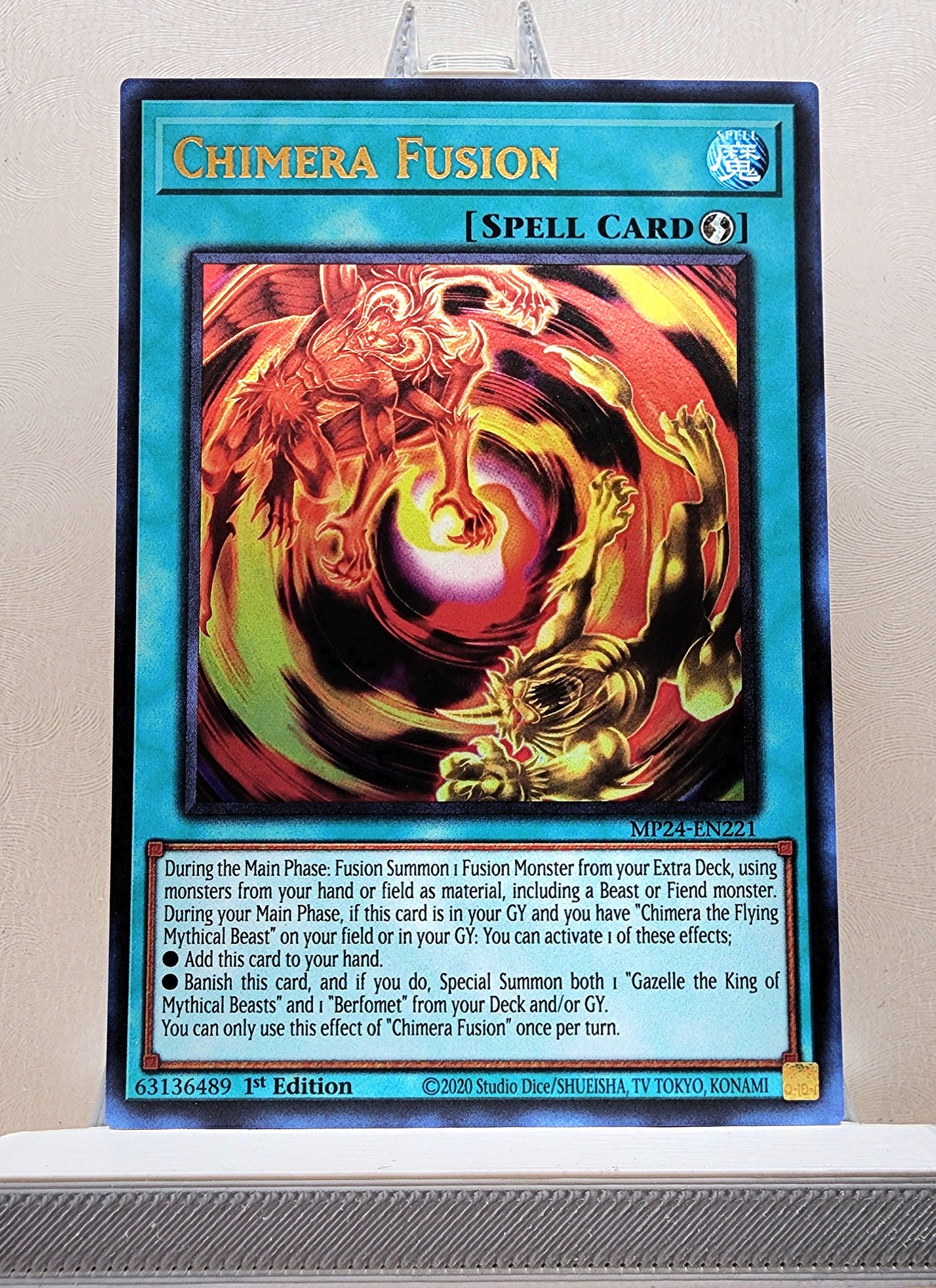 Yugioh! 1x Chimera Fusion (MP24 - Ultra Rare) 1st Edition