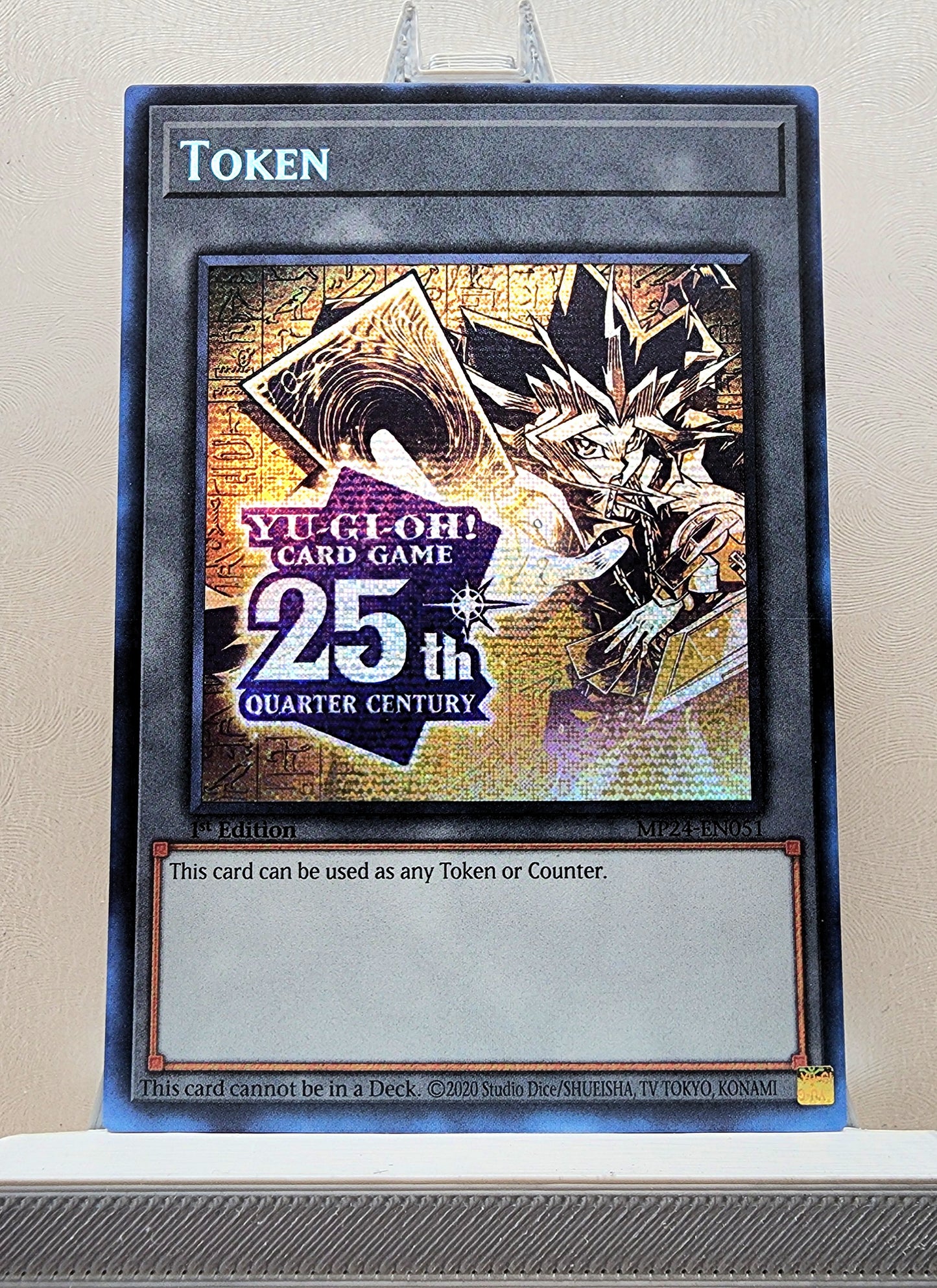 Yugioh! 1x Yugi Token (MP24 - Prismatic Secret Rare) 1st Edition