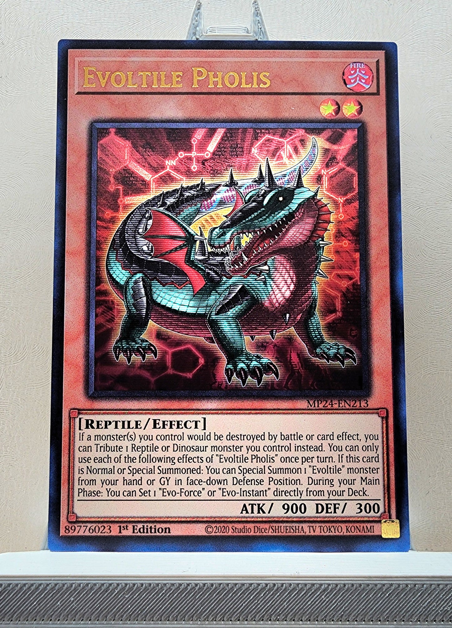 Yugioh! 1x Evoltile Pholis (MP24 - Ultra Rare) 1st Edition