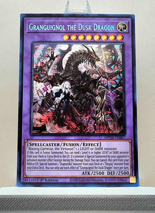 Yugioh! 1x Granguignol the Dusk Dragon (MP24 - Prismatic Secret Rare) 1st Edition